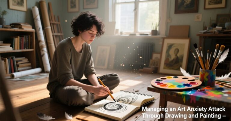 art anxiety attack