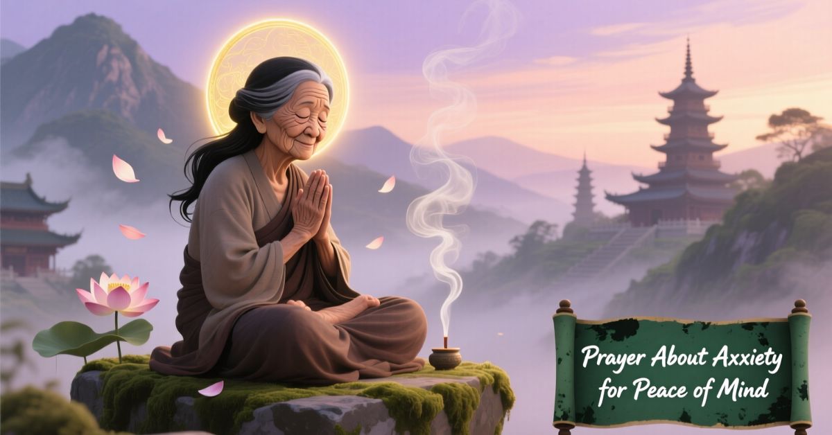 prayer about anxiety