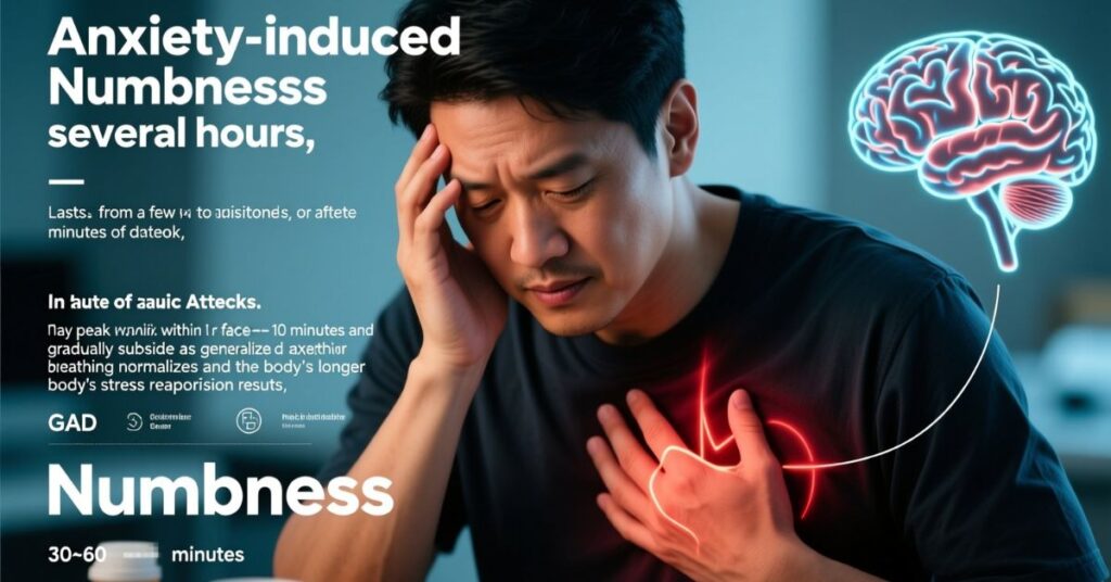 anxiety can cause numbness