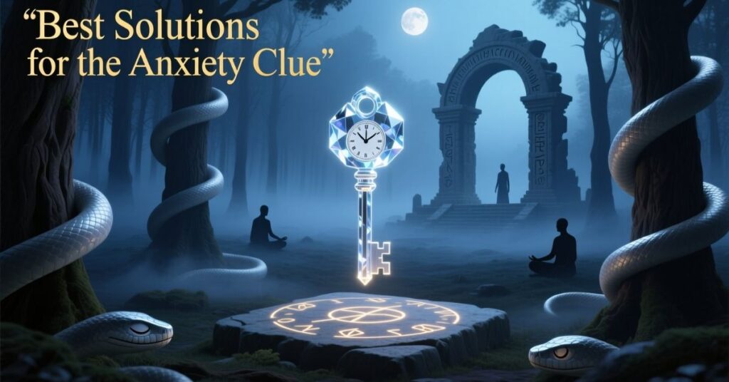 anxiety crossword clue