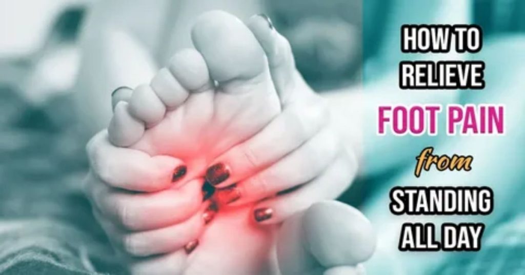 anxiety and feet